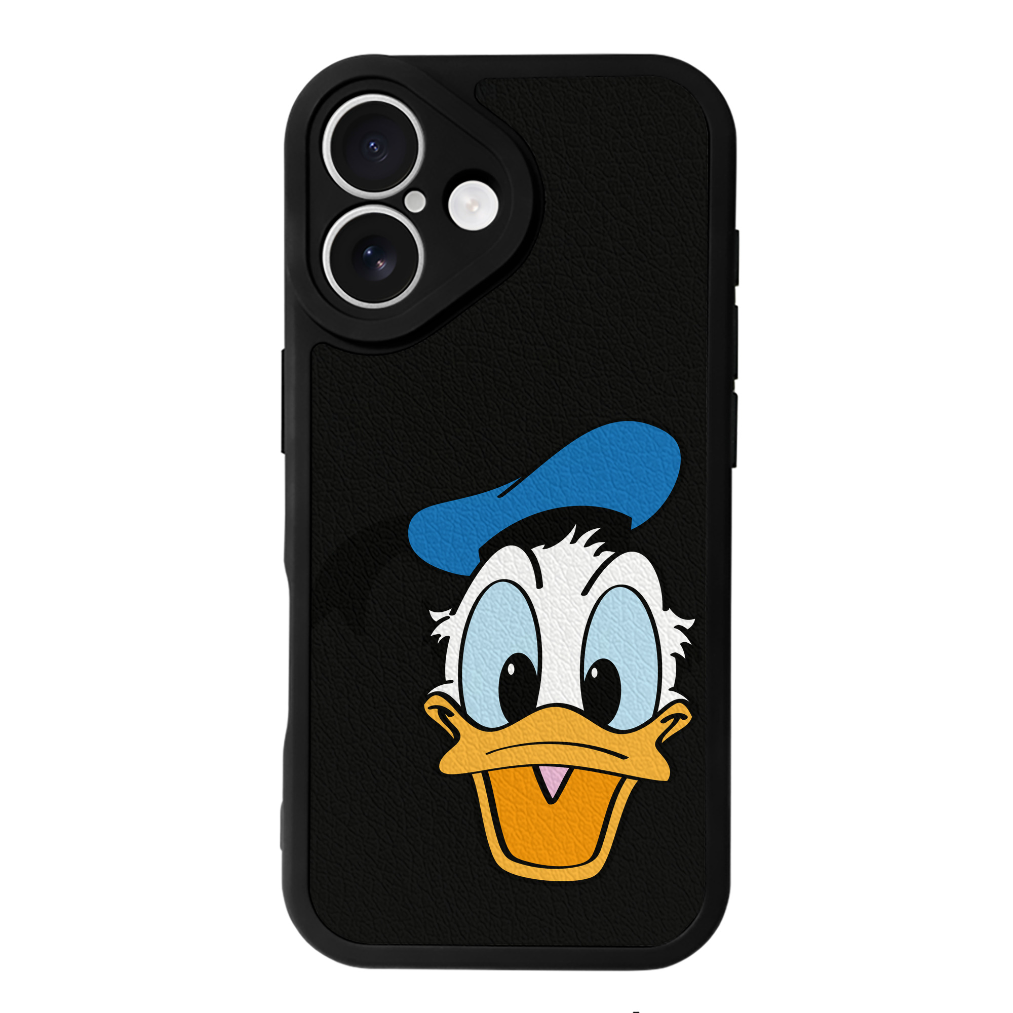 （画像用） ミッキーマウス Mickey Mouse 【iPhone 16シリーズ対応】シリコンスマホケース（レザー調） 材質：シリコン